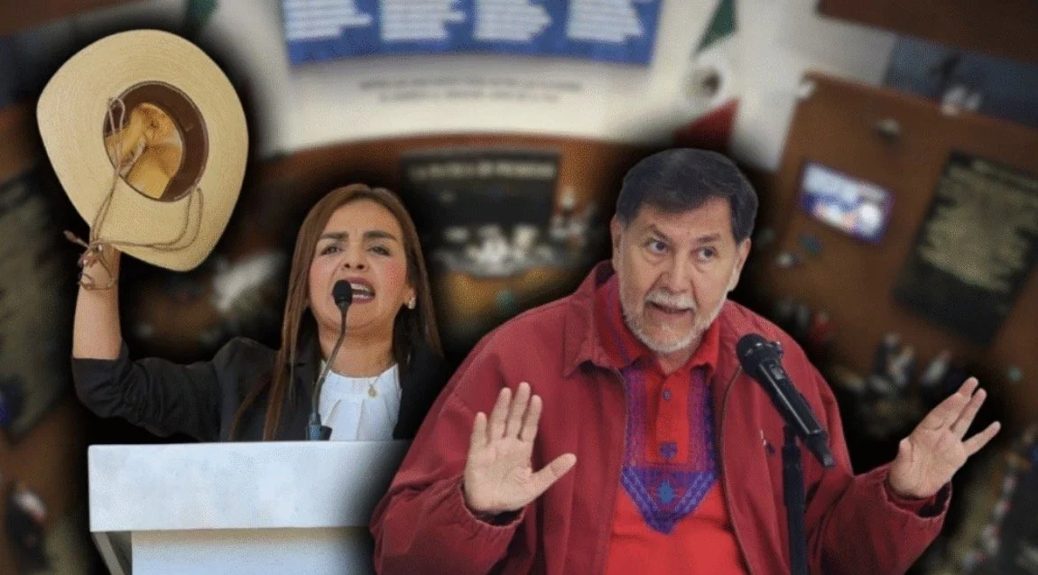 Instituto Electoral de Michoacán ordena a Fernández Noroña retirar ataques misóginos contra Grecia Quiroz