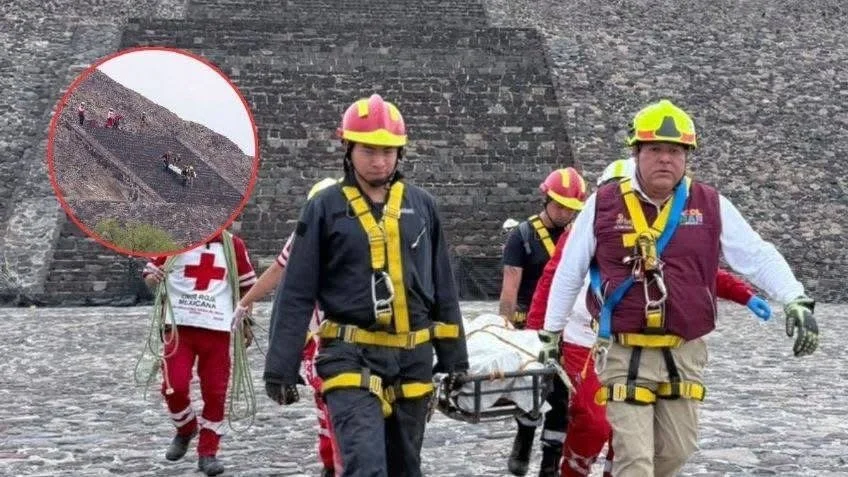 Balacera en Teotihuacán deja un turista canadiense muerto y tres heridos; el tirador se quitó la vida