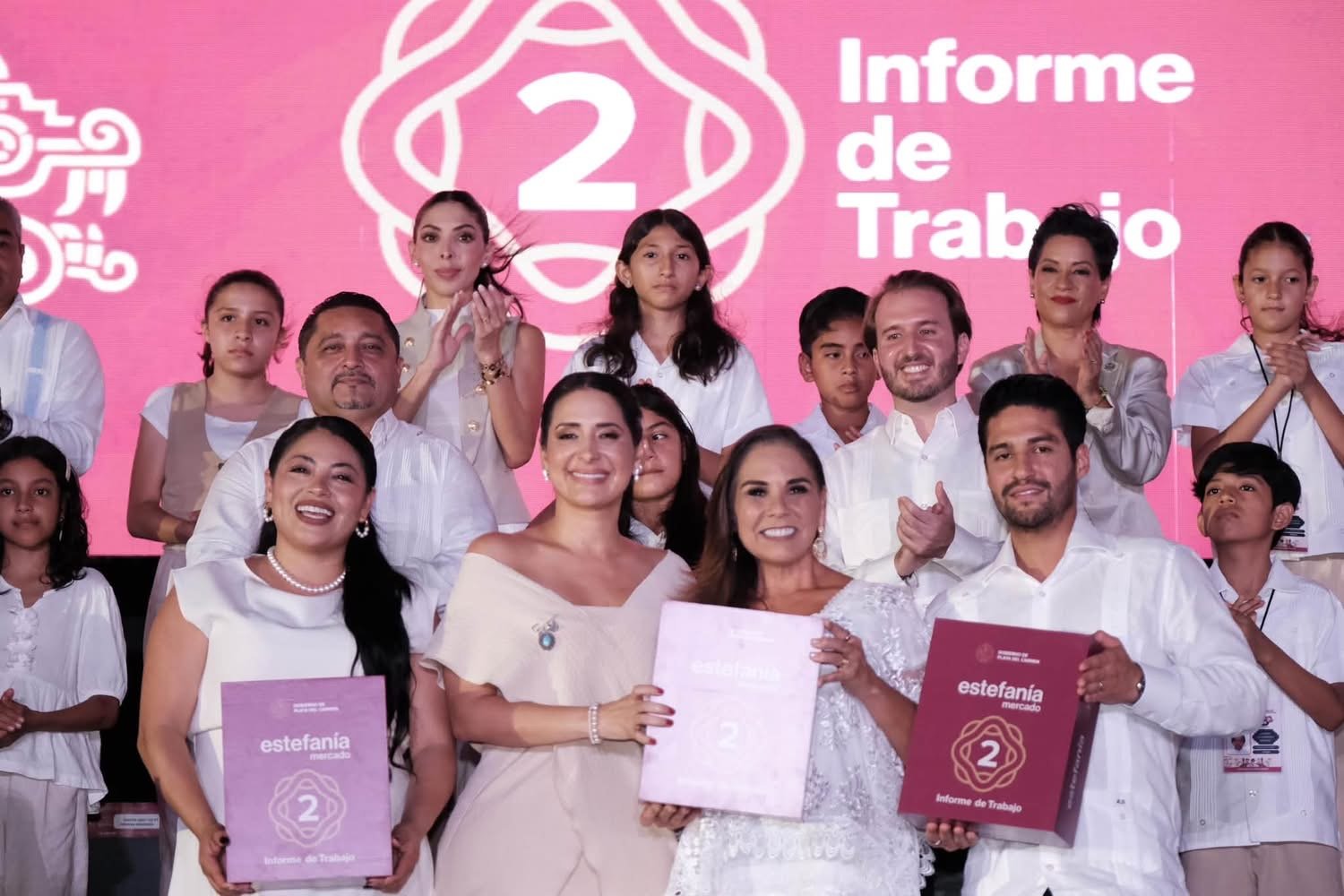 Estefanía Mercado presenta su Segundo Informe de Gobierno; destacan la Seguridad, obra pública y programas sociales