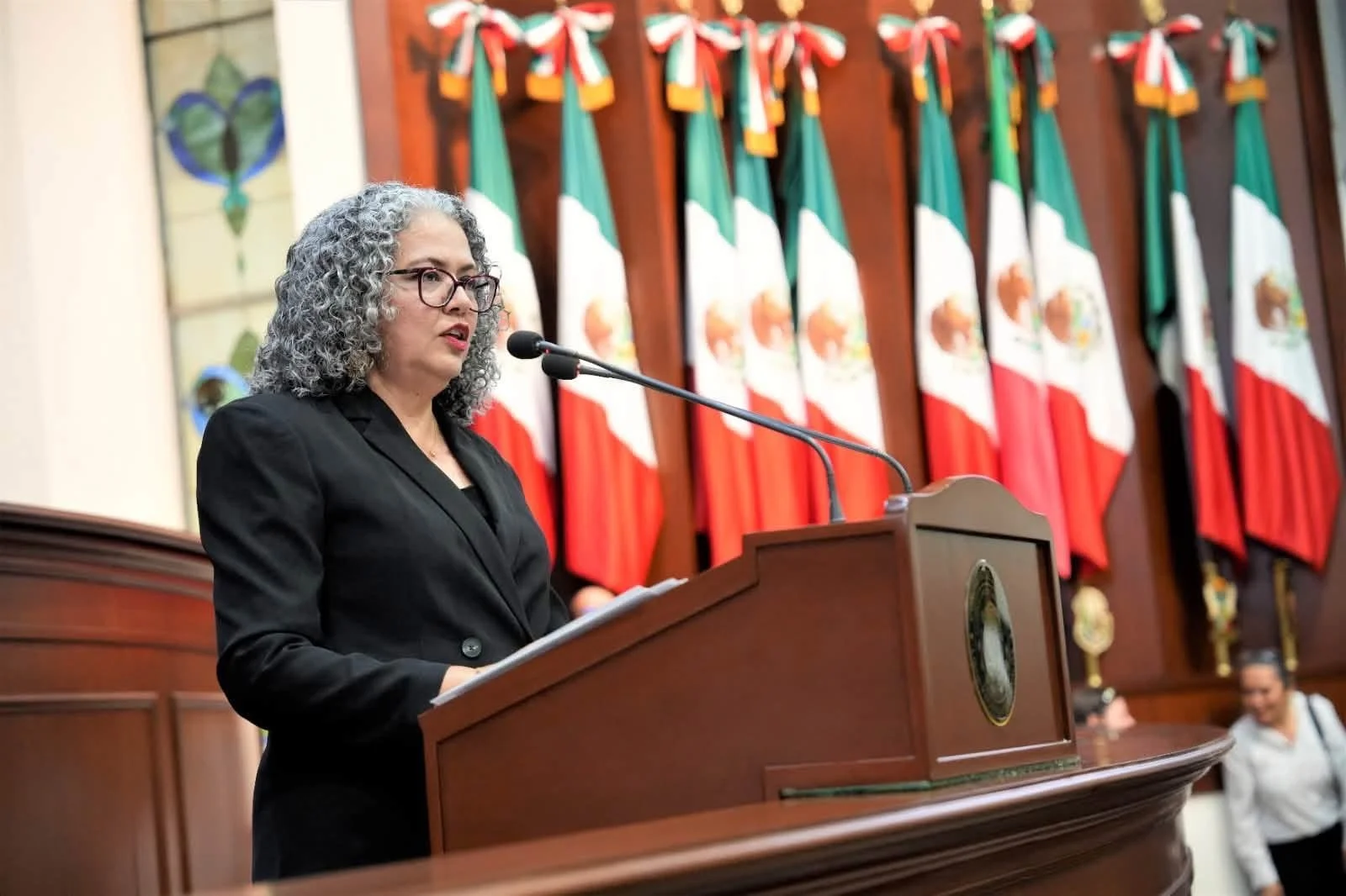 Graciela Domínguez, exsecretaria de Educación de Rocha Moya, asume la gubernatura de Sinaloa