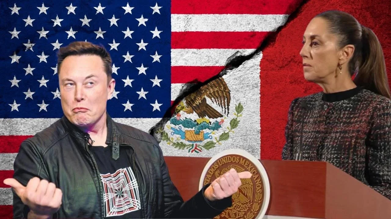 Sheinbaum considera tomar acción legal contra Elon Musk tras vincularla con cárteles del narcotráfico