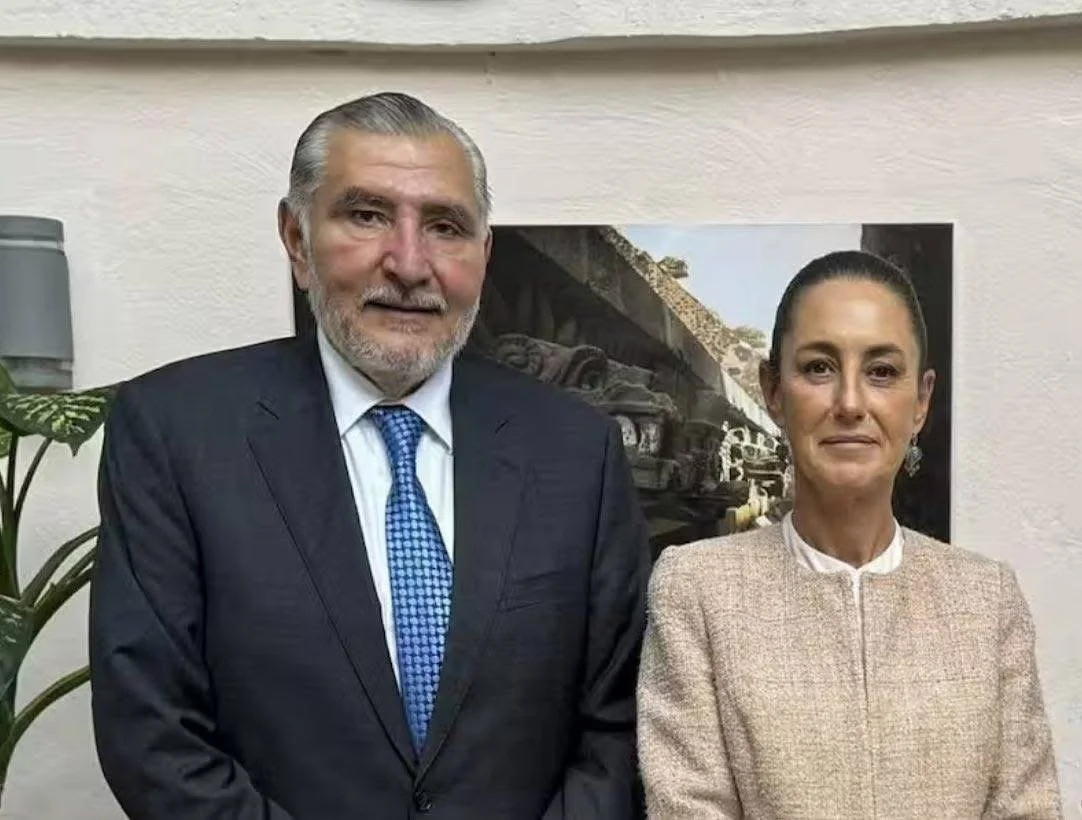 Sheinbaum se pronuncia sobre la salida de Adán Augusto López como coordinador de Morena en el Senado