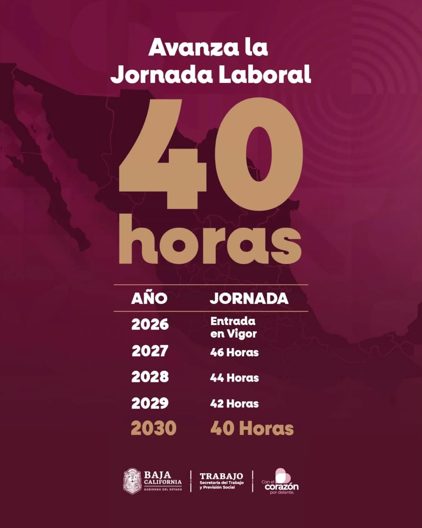 Reforma para la reducción de la jornada laboral será publicada en el Diario Oficial de la Federación (DOF)