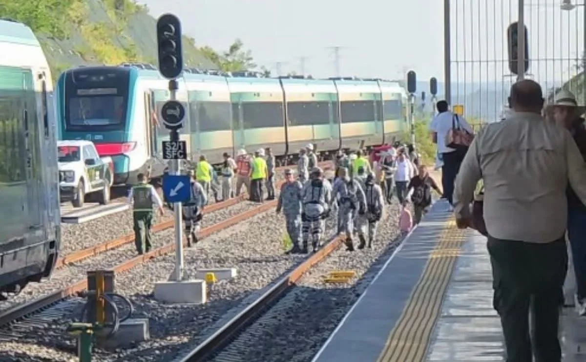 Tren Maya registra nuevo descarrilamiento cerca de la estación San Francisco de Campeche; no se reportan personas lesionadas