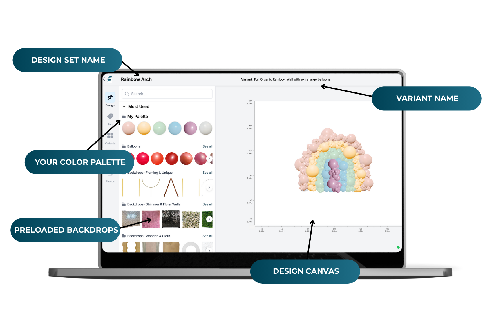 Interactive Balloon Design Software with Live Pricing | Fanfaire — fanfaire