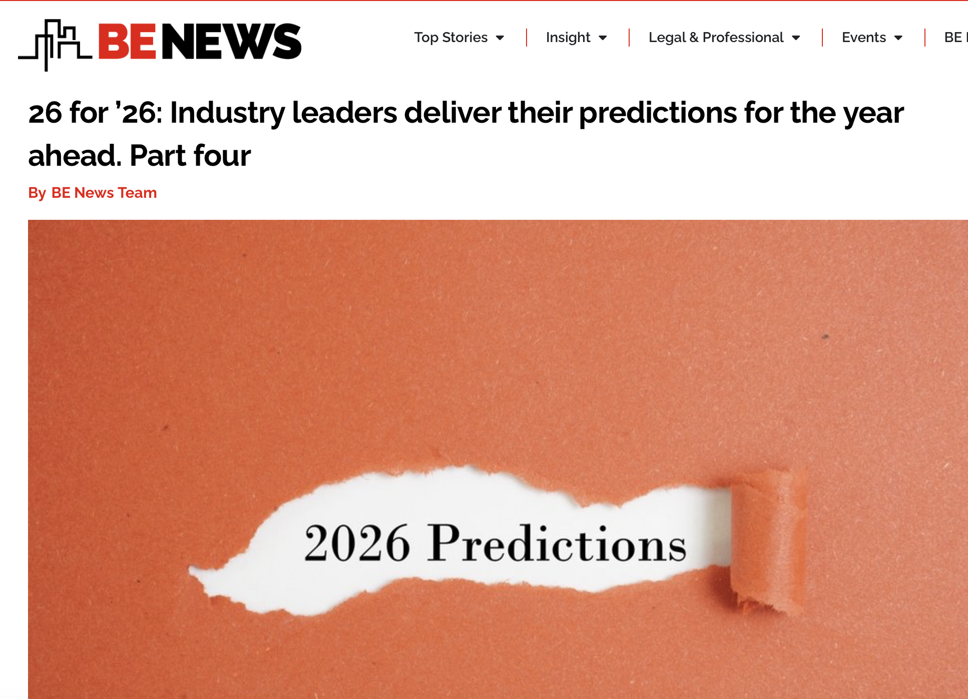 Abode shares 2026 predictions