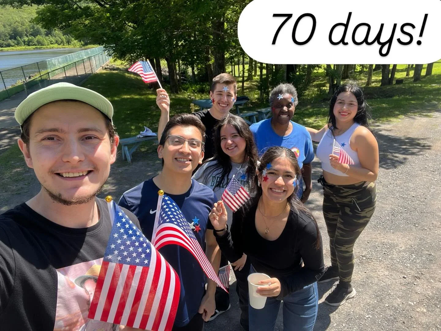 We only have 70 more days until our first staff arrive to get camp ready for you! We can&rsquo;t wait 🤩⛺️☀️