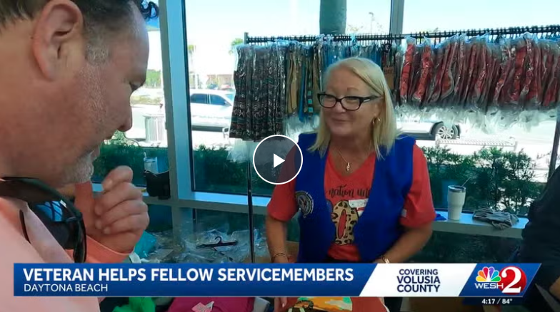 Making sure veterans have basic needs like clothes, hygiene items