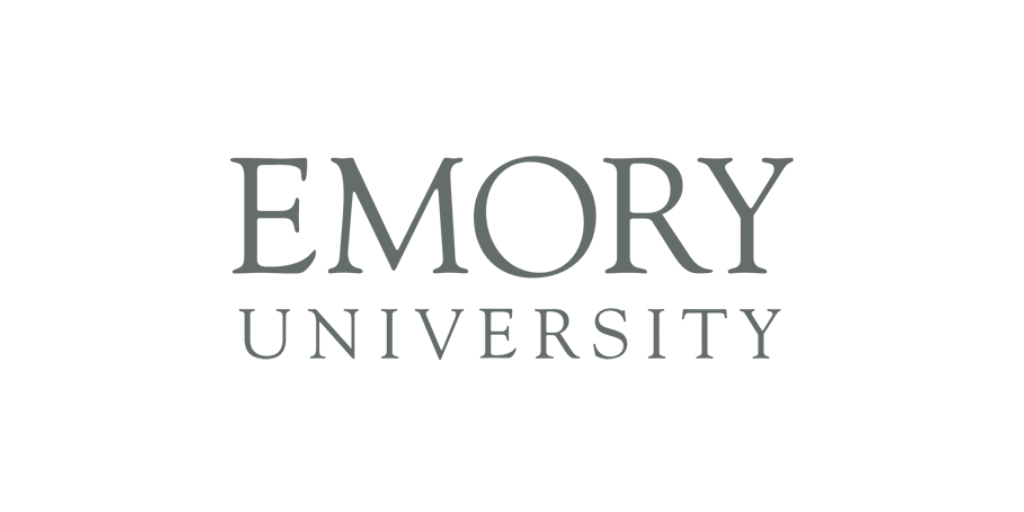 Emory University logo in black and gray.