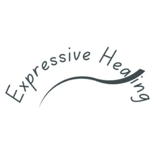 Text reading "Expressive Hearing" with a curved line beneath it.