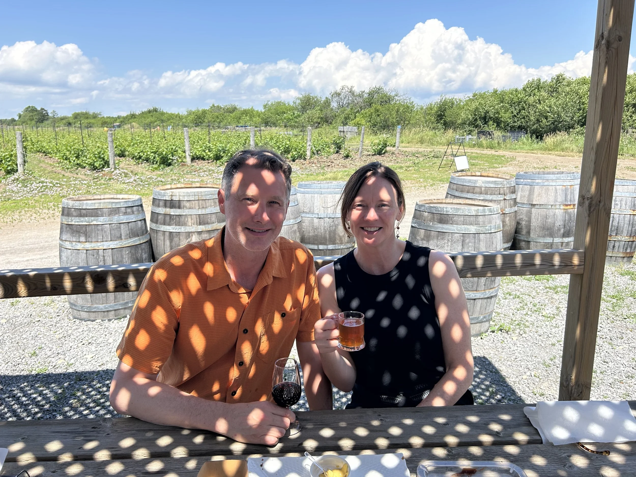 Wine and beer @Harwood Estate
