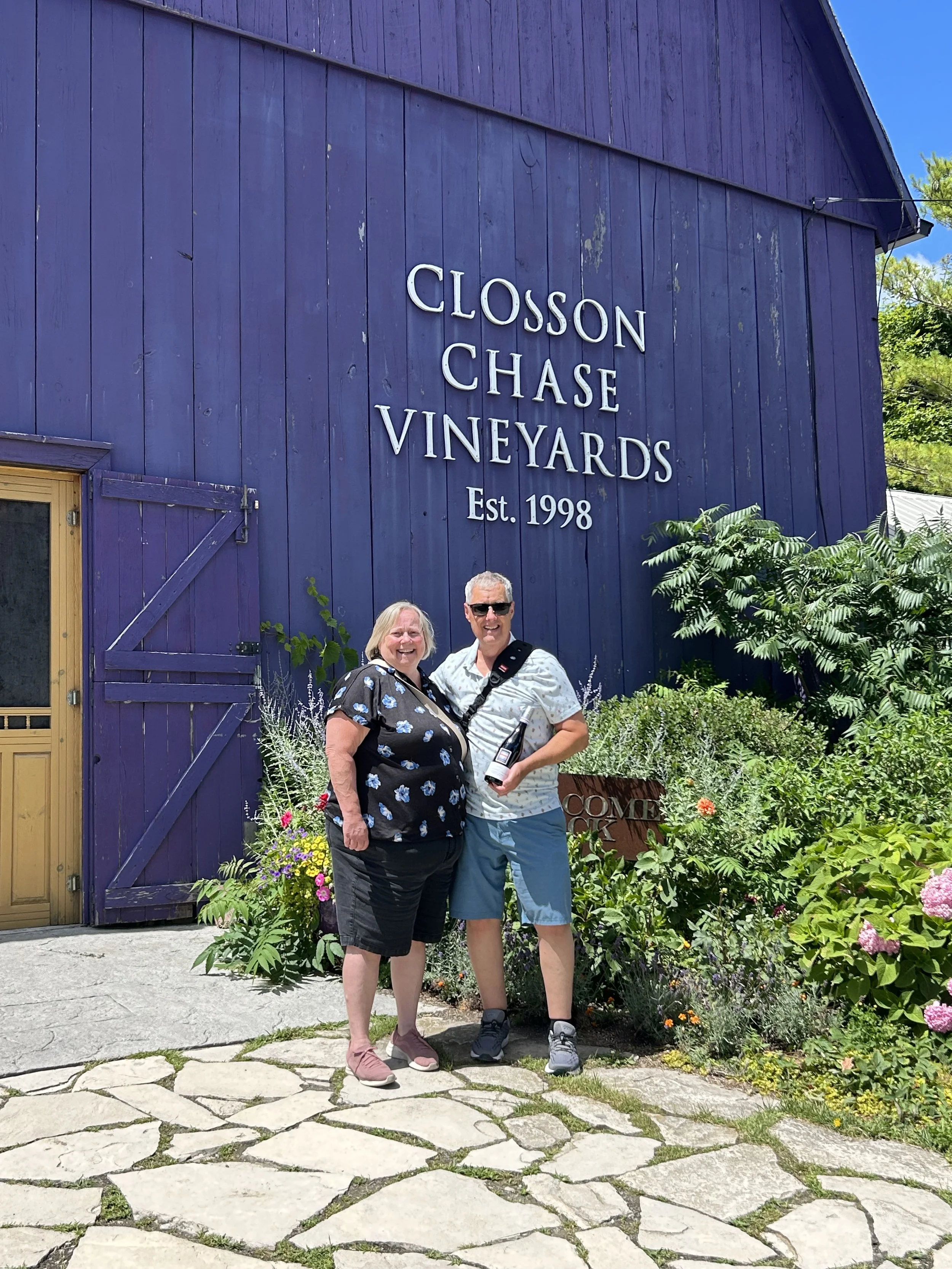 They enjoyed the Pinot @Closson Chase