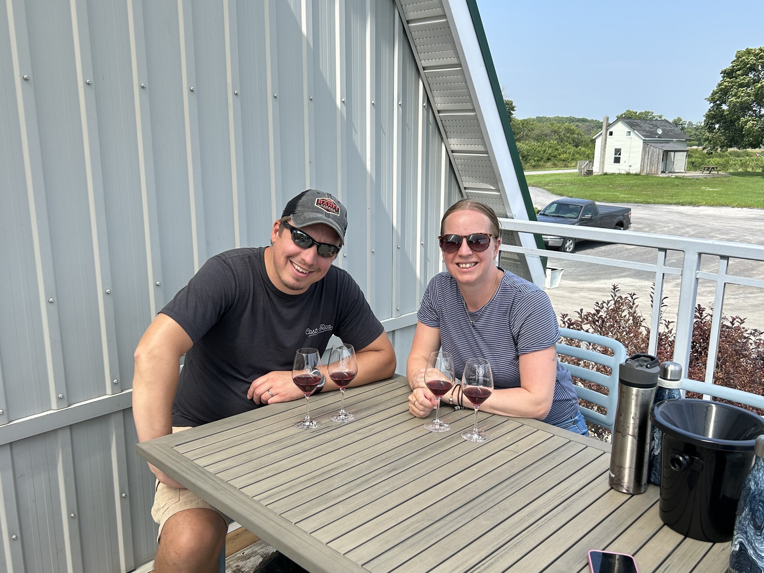 Tasting the great Pinot Noir @ Rosehall Run
