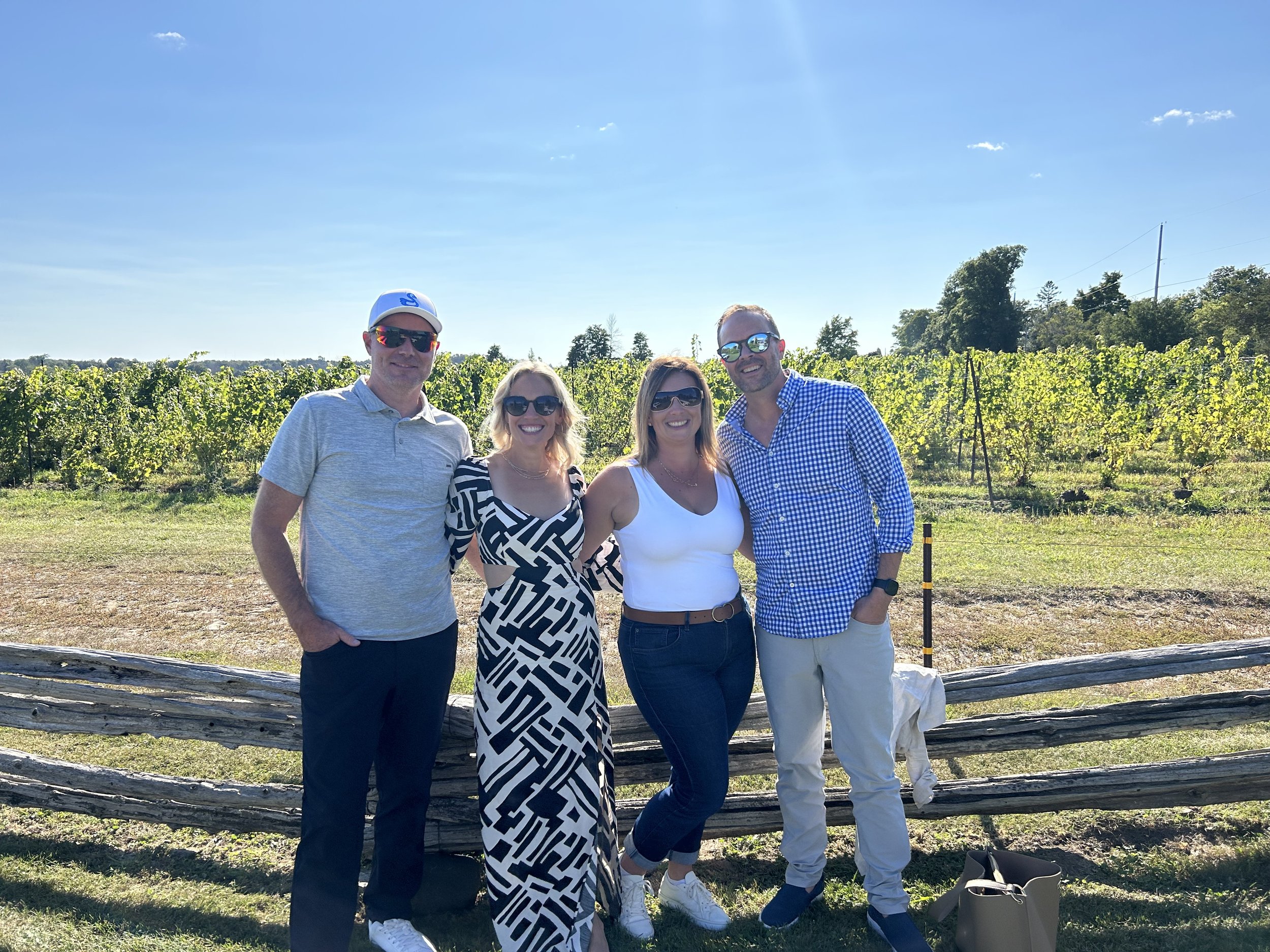 In the vineyards @ Closson Chase