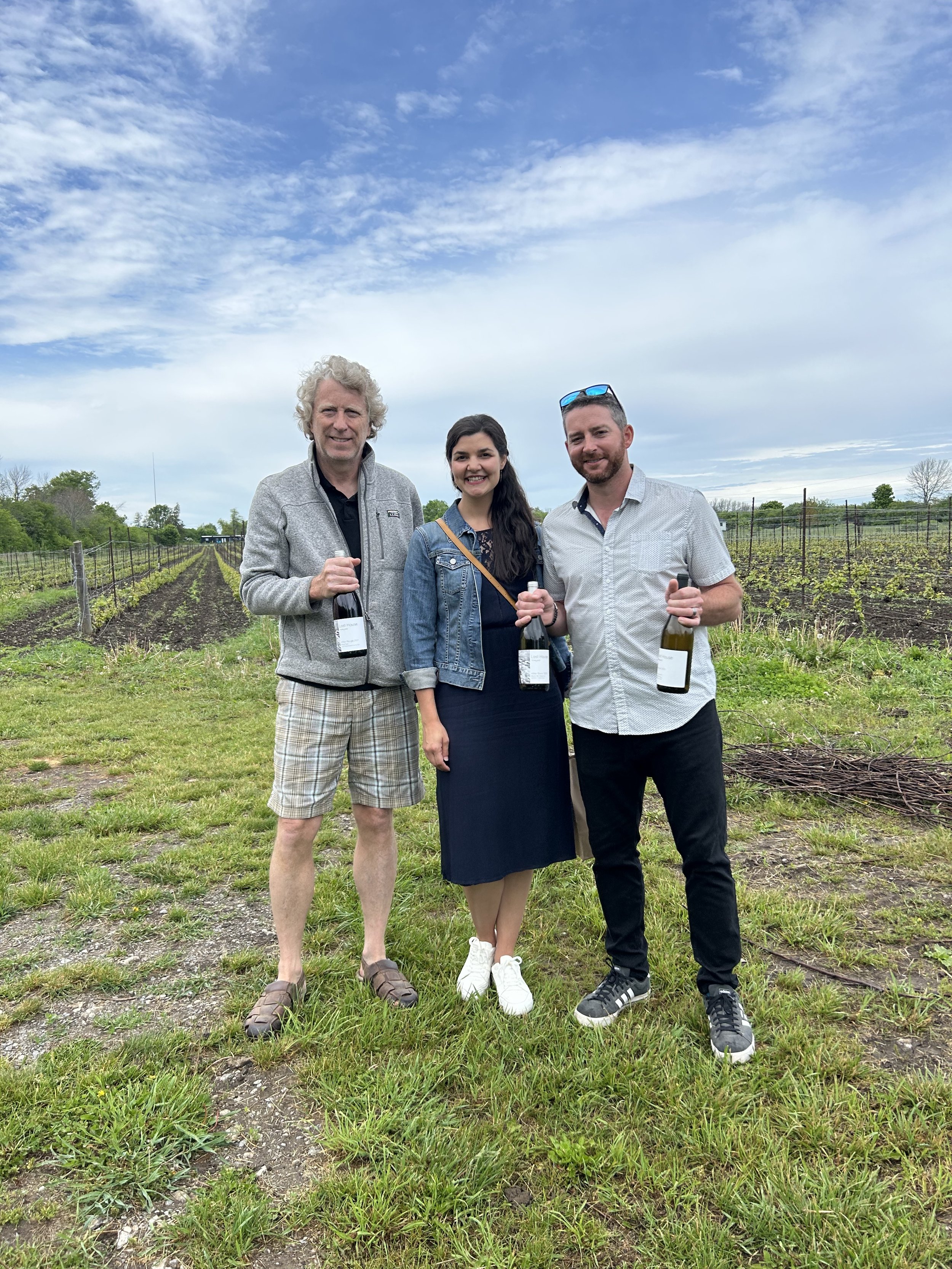 Vineyard side @Last House Vineyard with Andre the Vigneron