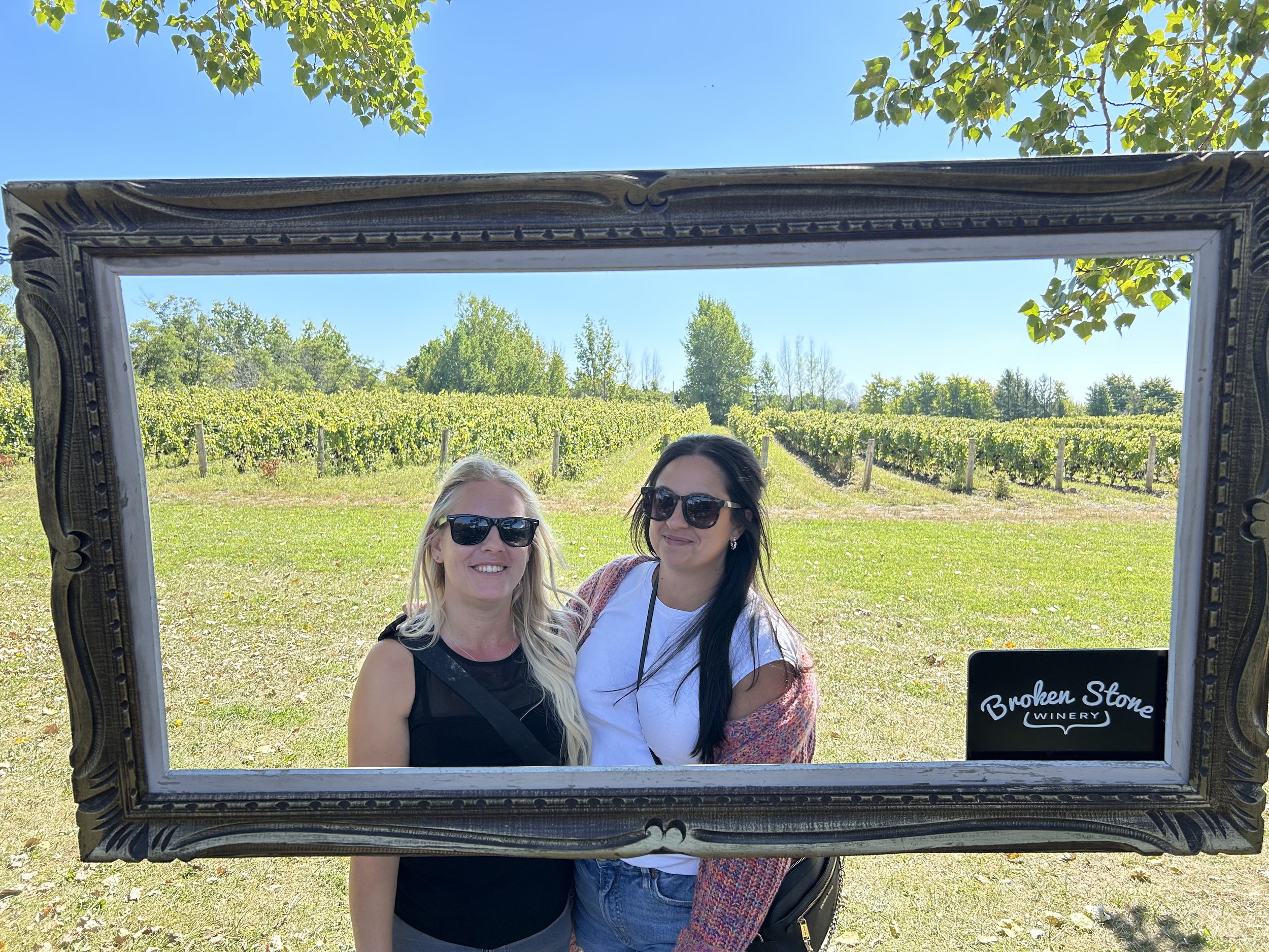 In the vineyards @ Broken Stone