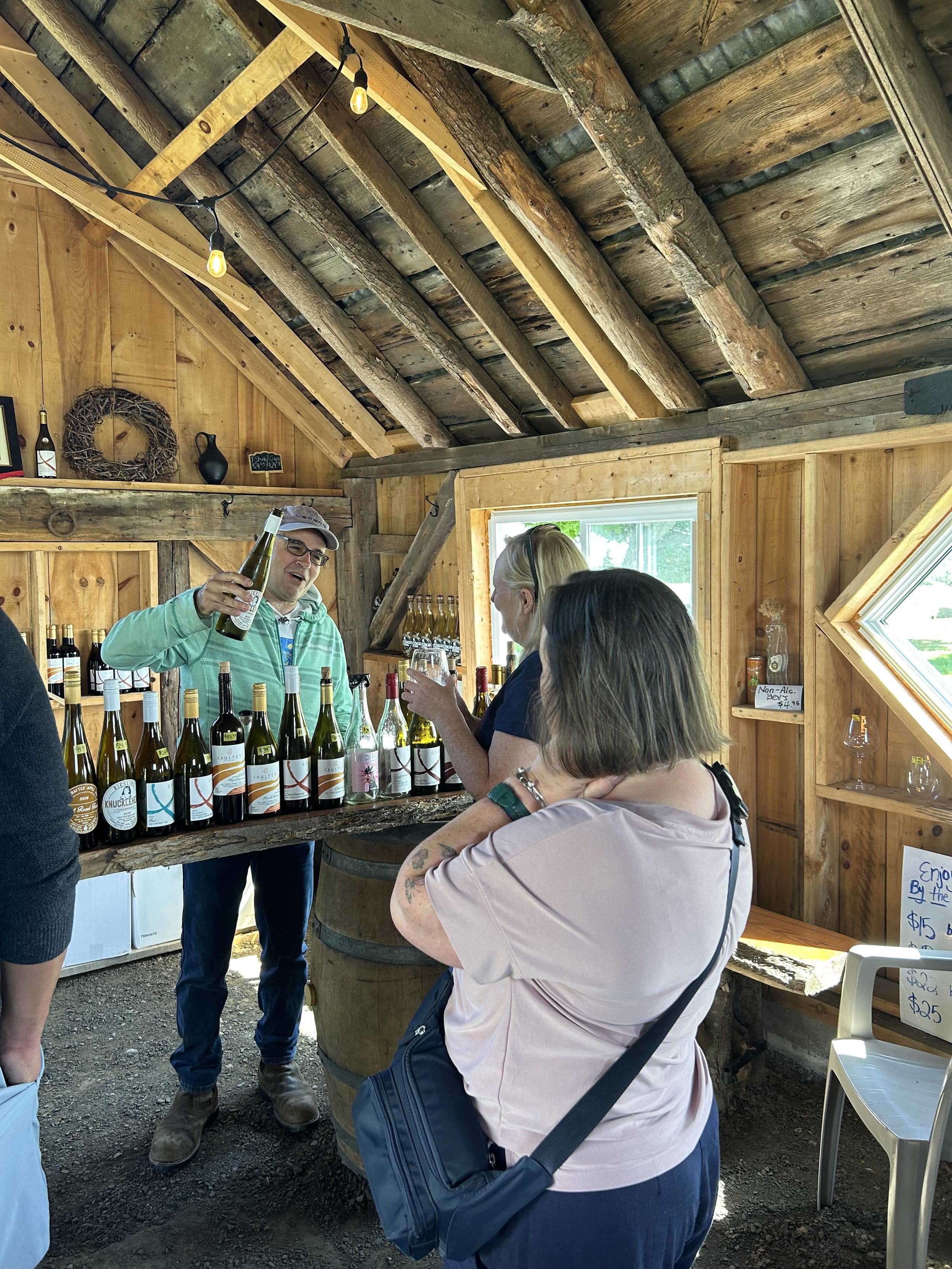 Tasting with Gerry Spinosa @ Exultet Estates