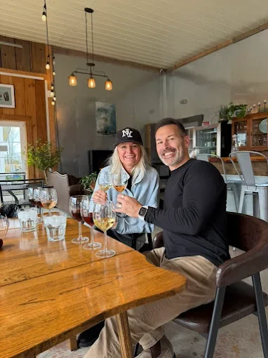 November in the tasting room @ Three Dog Winery