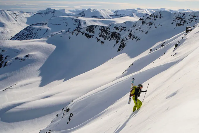 Skiing in Iceland after warmest year on record