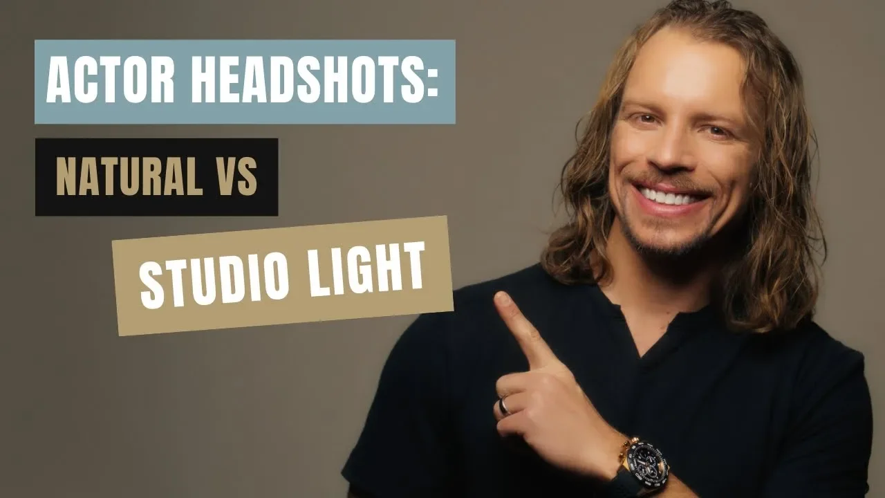Natural Light vs Studio Light Headshots | Scottsdale Phoenix Guide