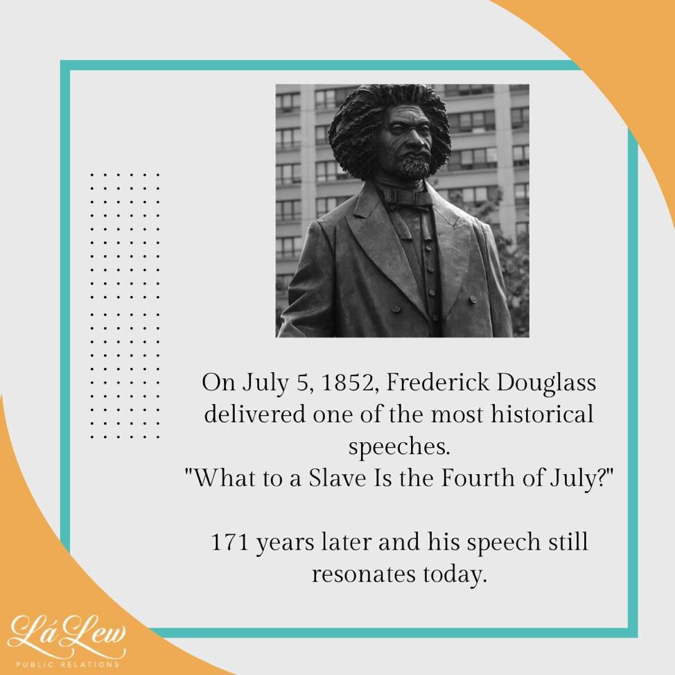 Join us in rewinding the clock to honor a groundbreaking moment in history! On this day in 1852, Frederick Douglass, an extraordinary abolitionist, fearlessly spoke the truth to power in Rochester, NY organized by the Ladies&rsquo; Anti-Slavery Sewin