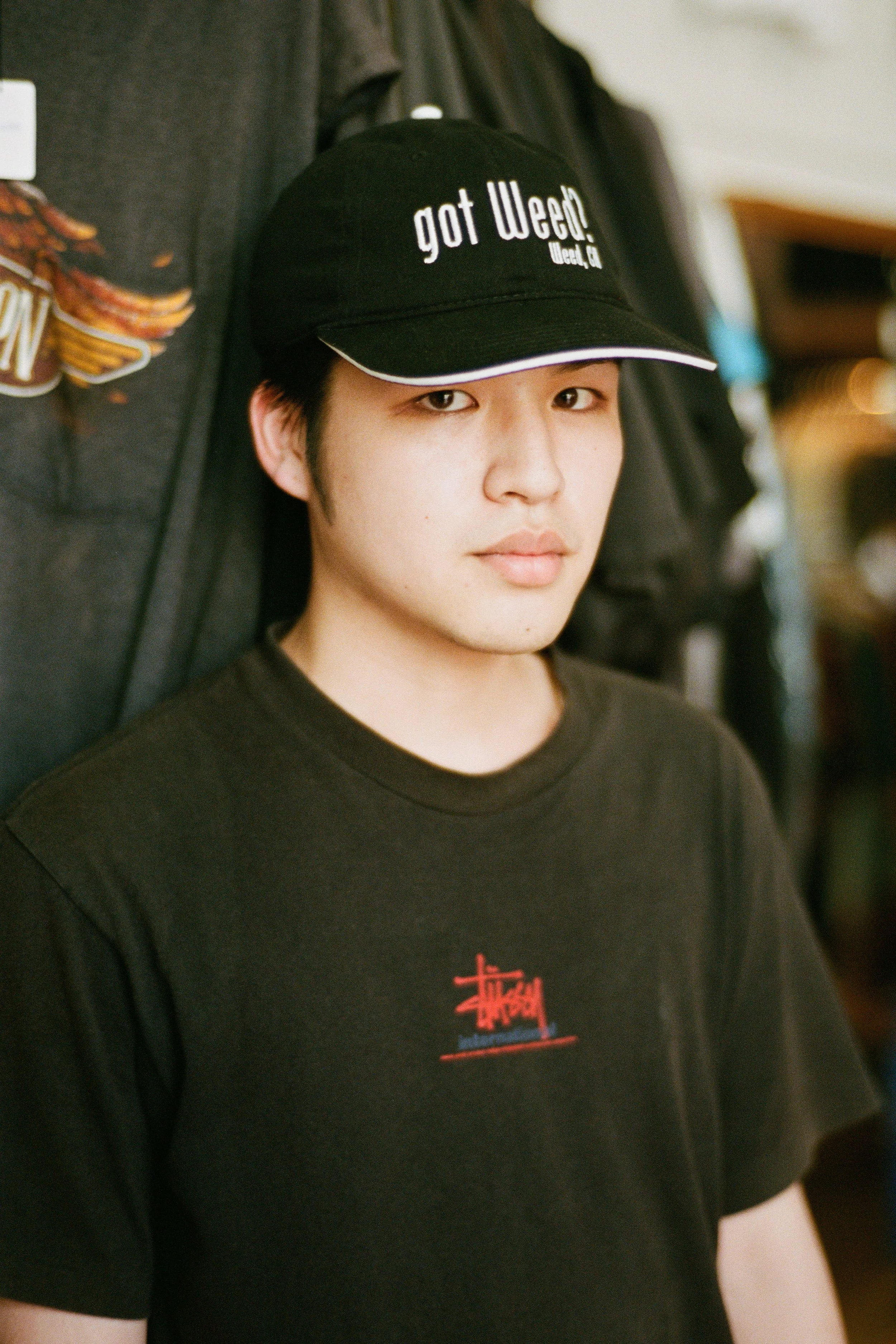 Fashion shop assistant in Shimo-Kitazawa.