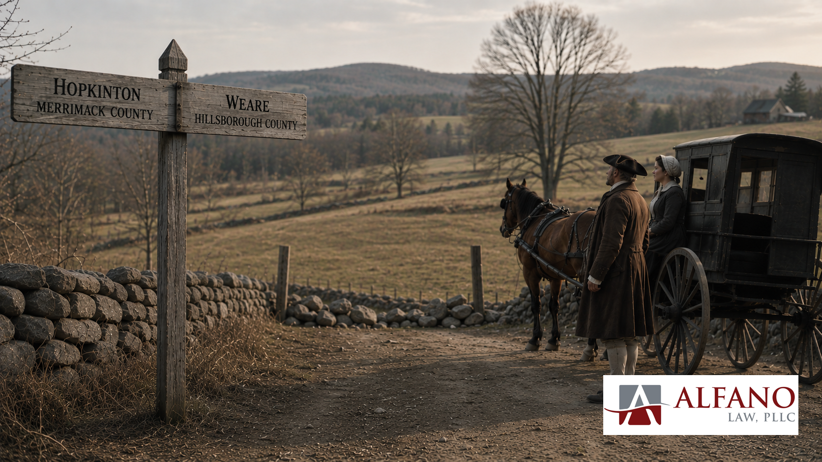 When Early New Hampshire Roads Stopped at Town Lines