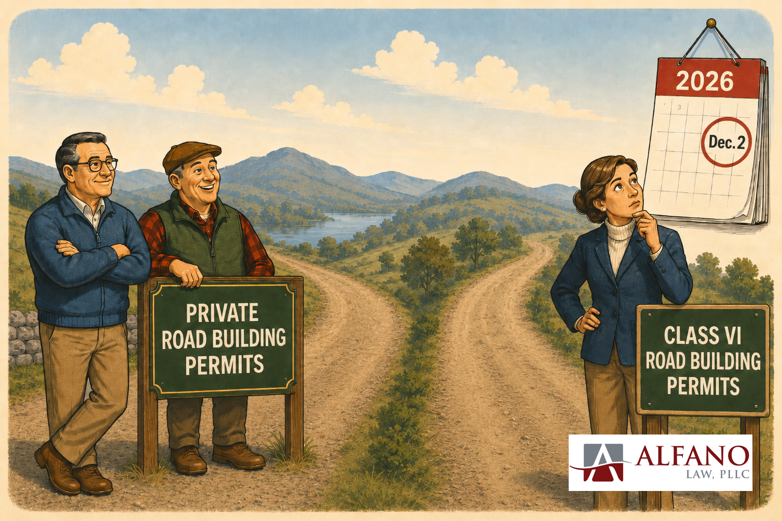 Building Permits on Class VI and Private Roads in New Hampshire: Has the Dust Finally Settled?