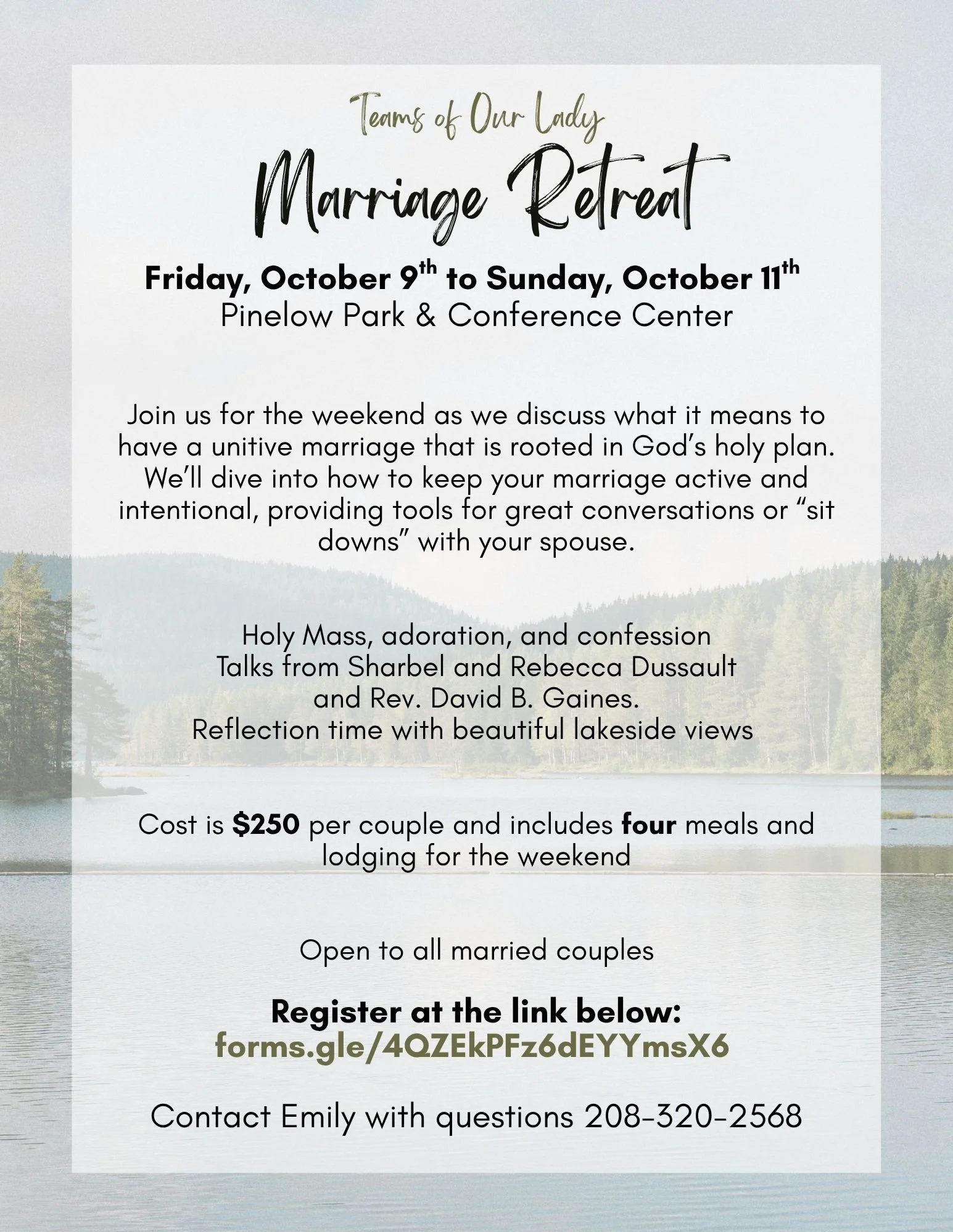 Marriage Retreat