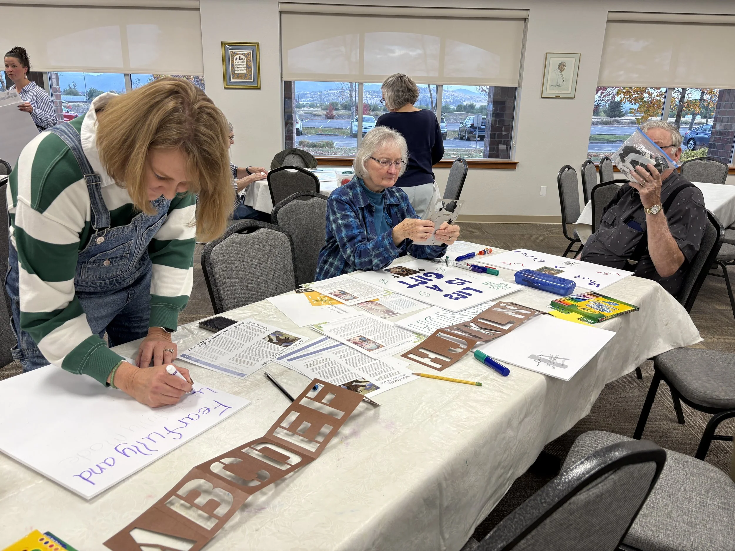 Poster-Making Night for Walk to Life