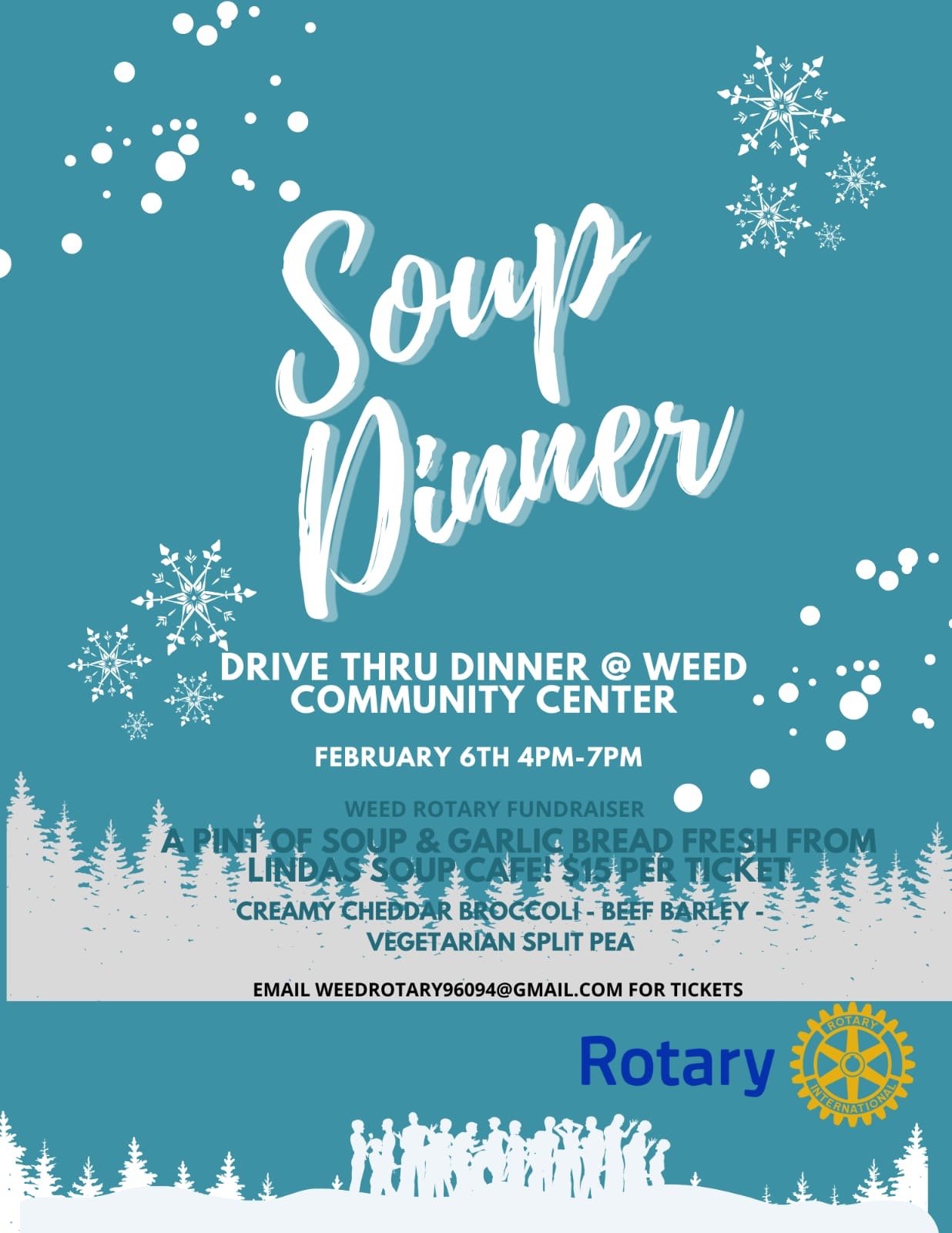 Weed Rotary Fundraiser