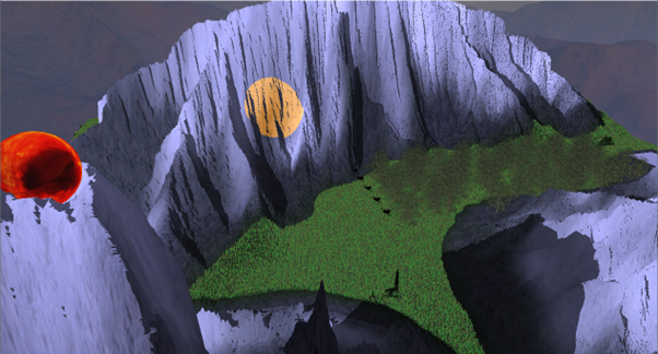 OpenGL Lord of the Rings Scene 