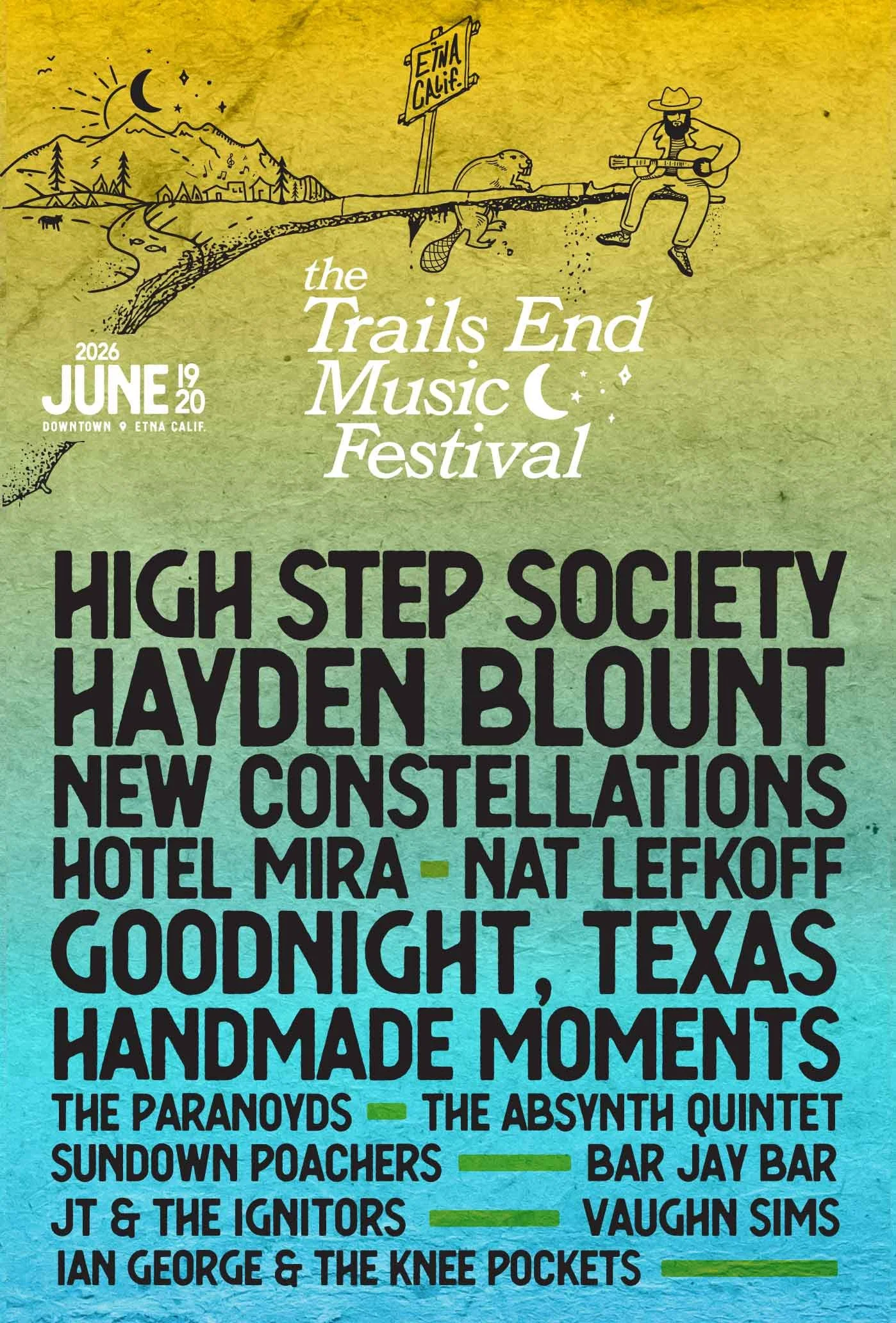2026 Trails End Music Fest Lineup