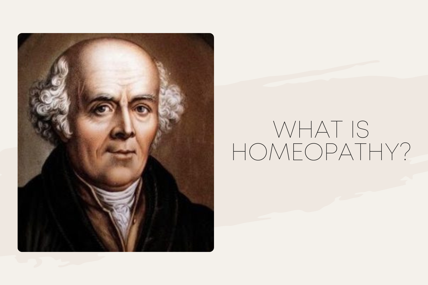 So, what is homeopathy?