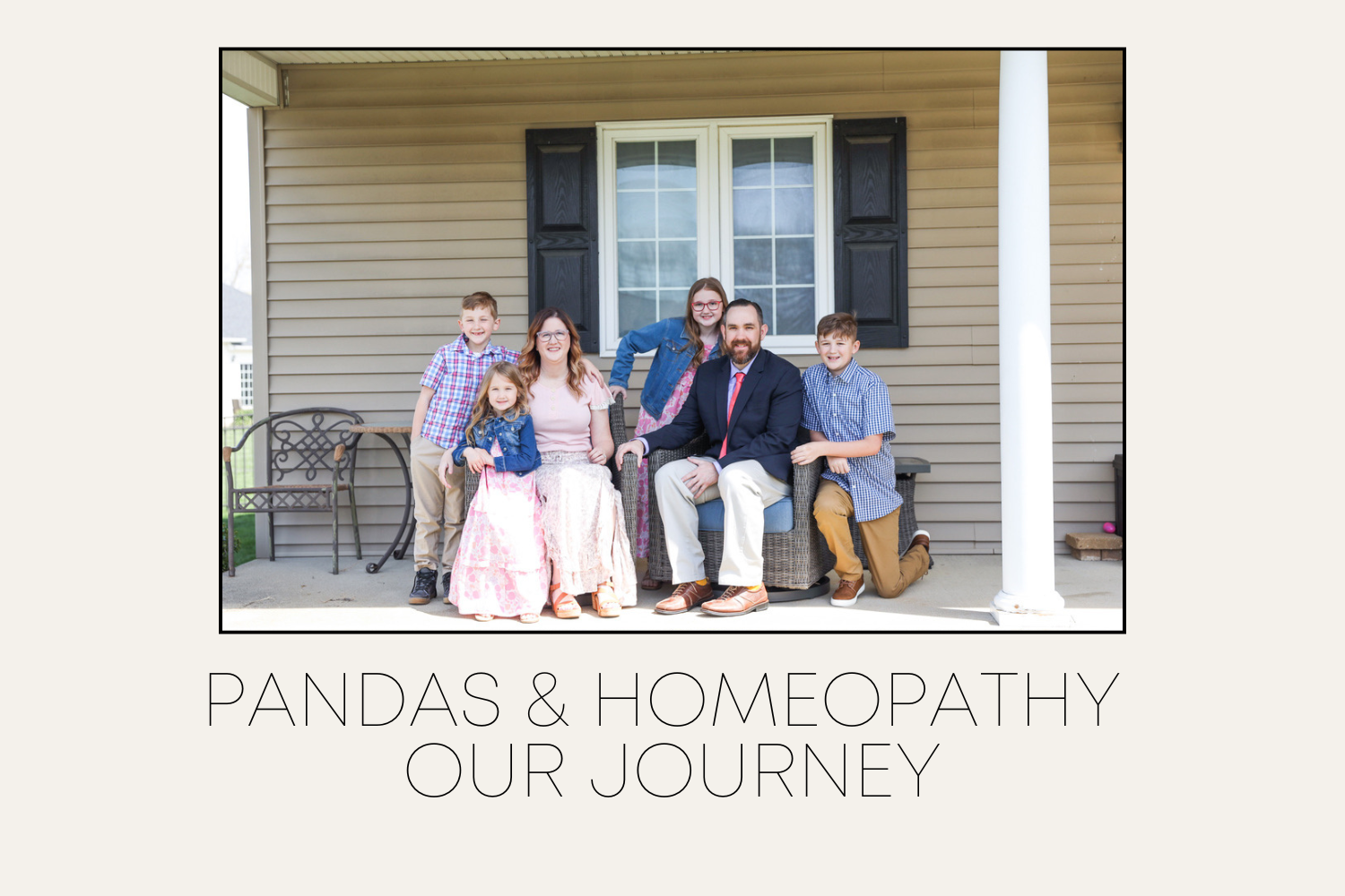 PANDAS and Homeopathy…Our Journey