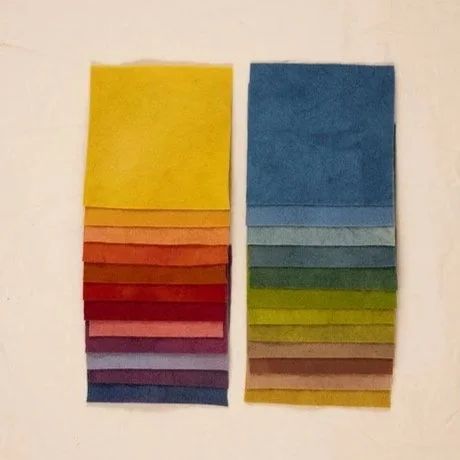 Plant Dyed Wool Felt 16" x 32"