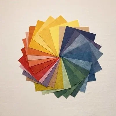 Plant Dyed Wool Felt - 10