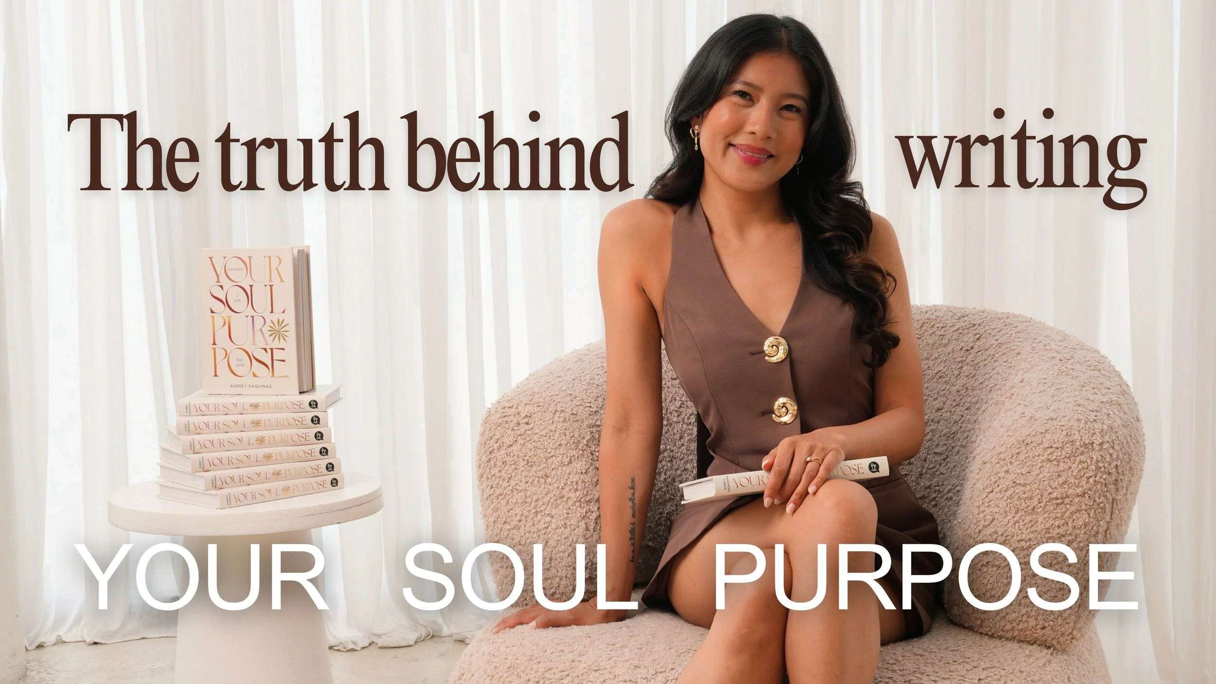 Your Soul Purpose: Behind the book | Author writing journey [VIDEO]