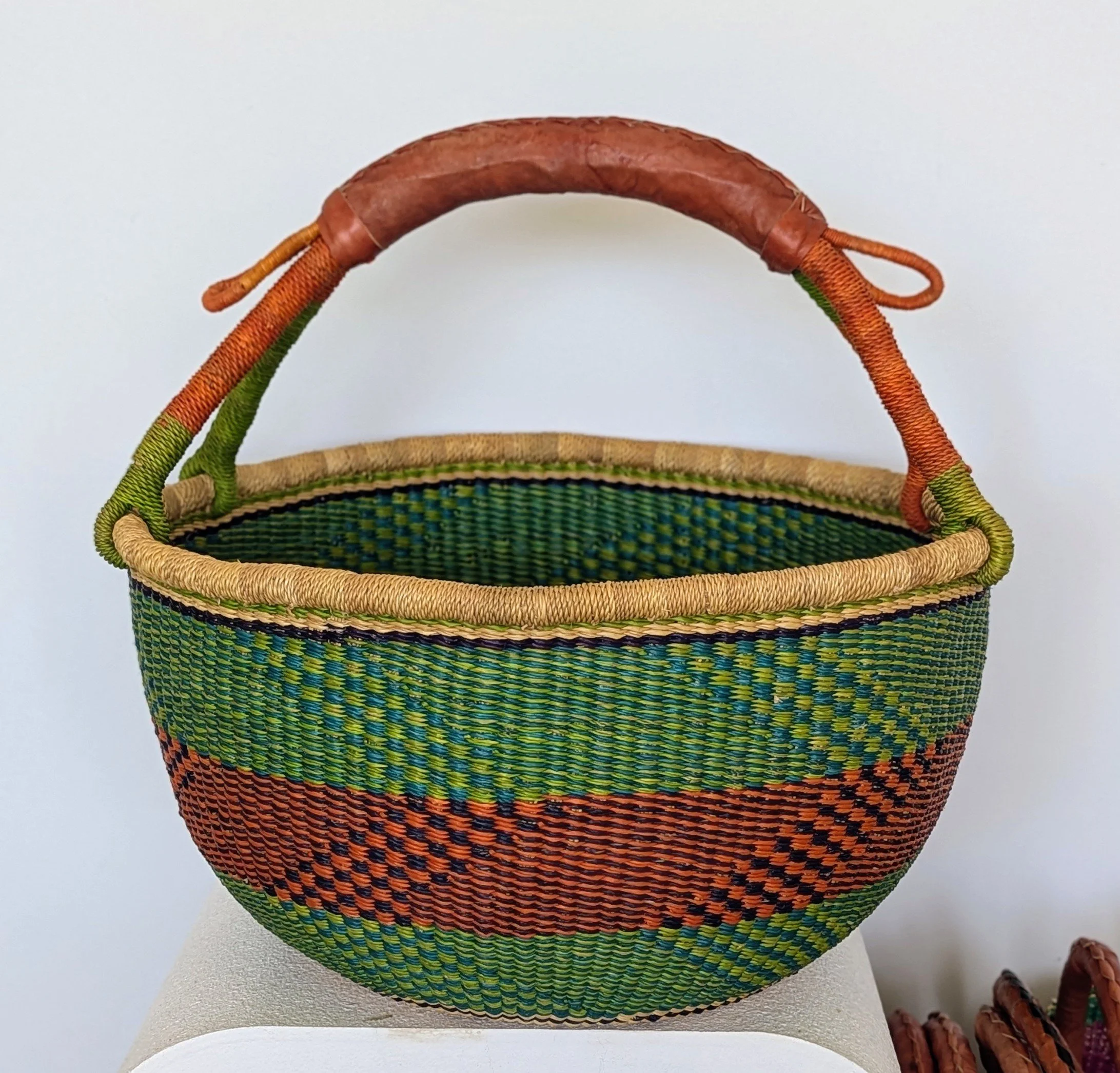Large Delila Round Basket
