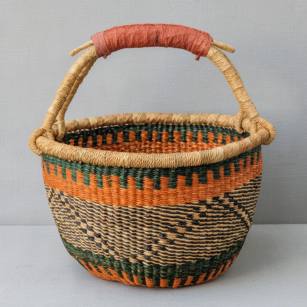 Medium Olive Orange Round