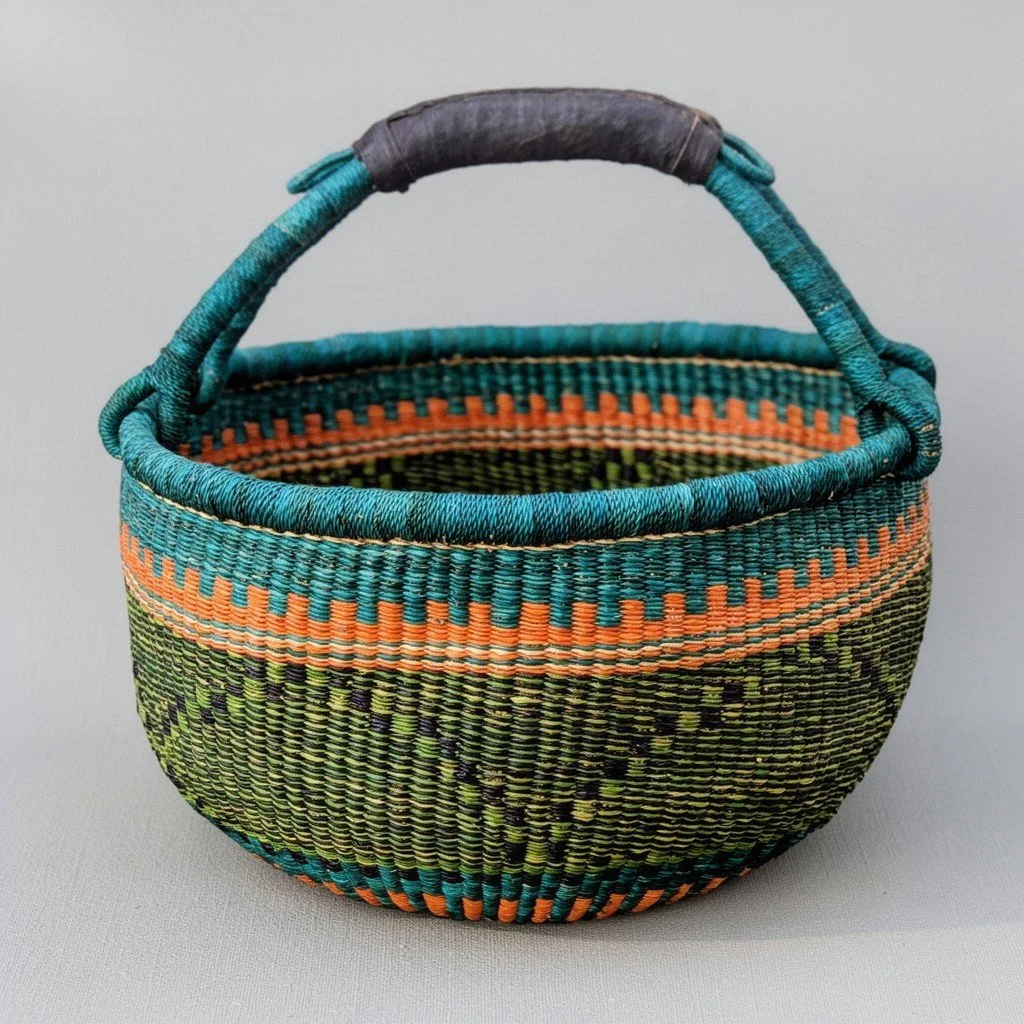 XL Anemone Round Basket