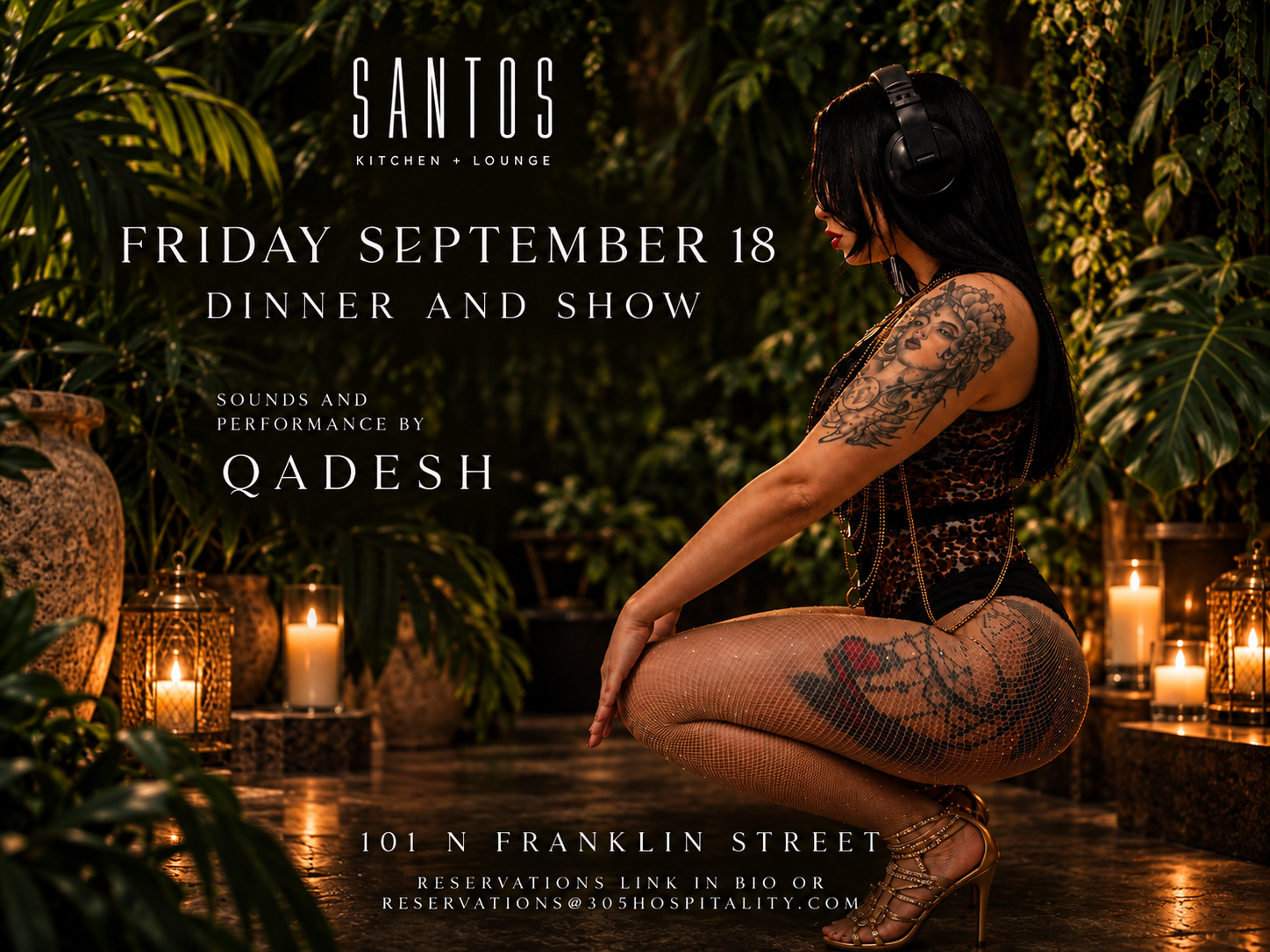 TULUM INSPIRED DINNER AND SHOW