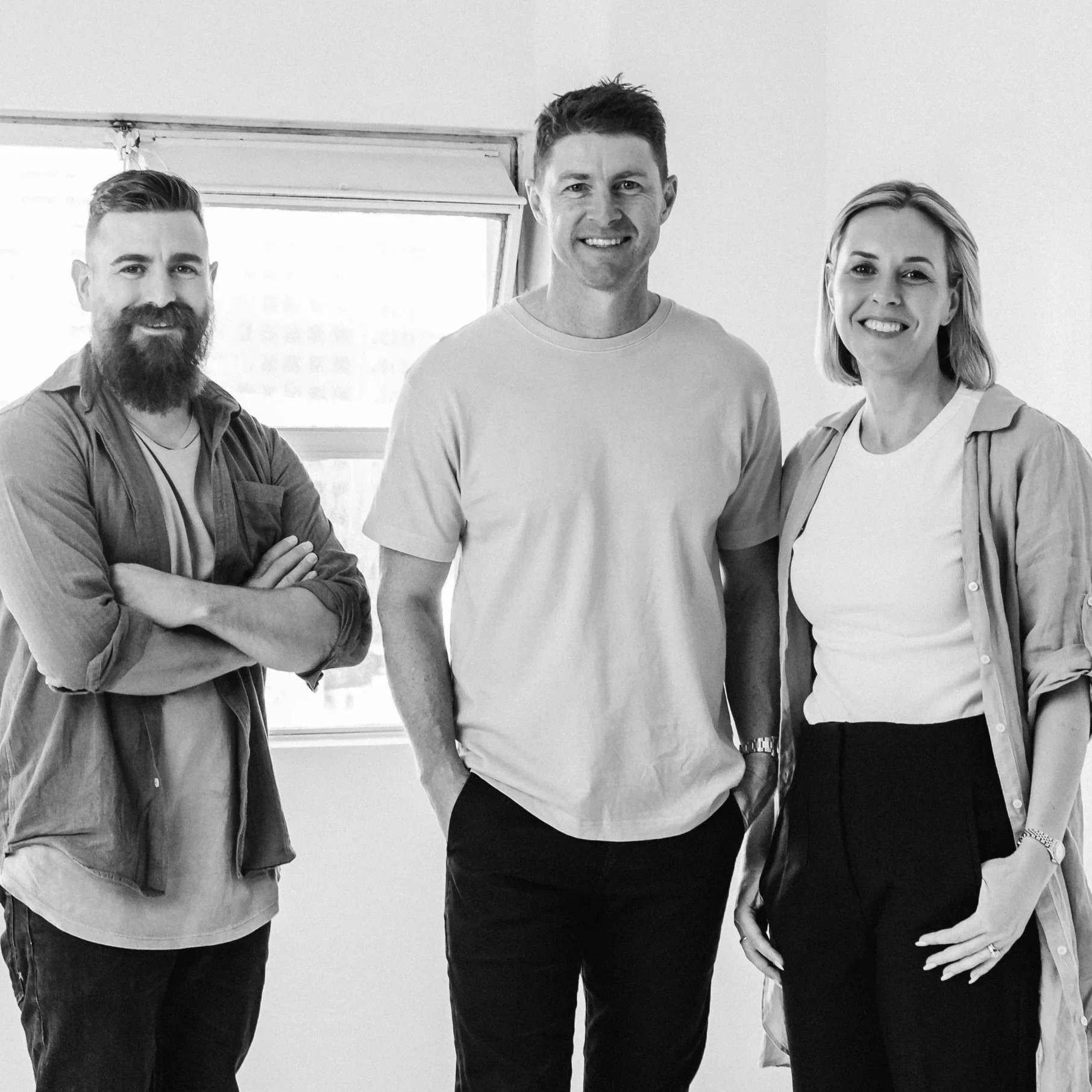 Michael Lambert, Jenna Lambert and Mick Bradley.  Media33 Founders and General Manager.  Stable Leadership Team for over a decade.