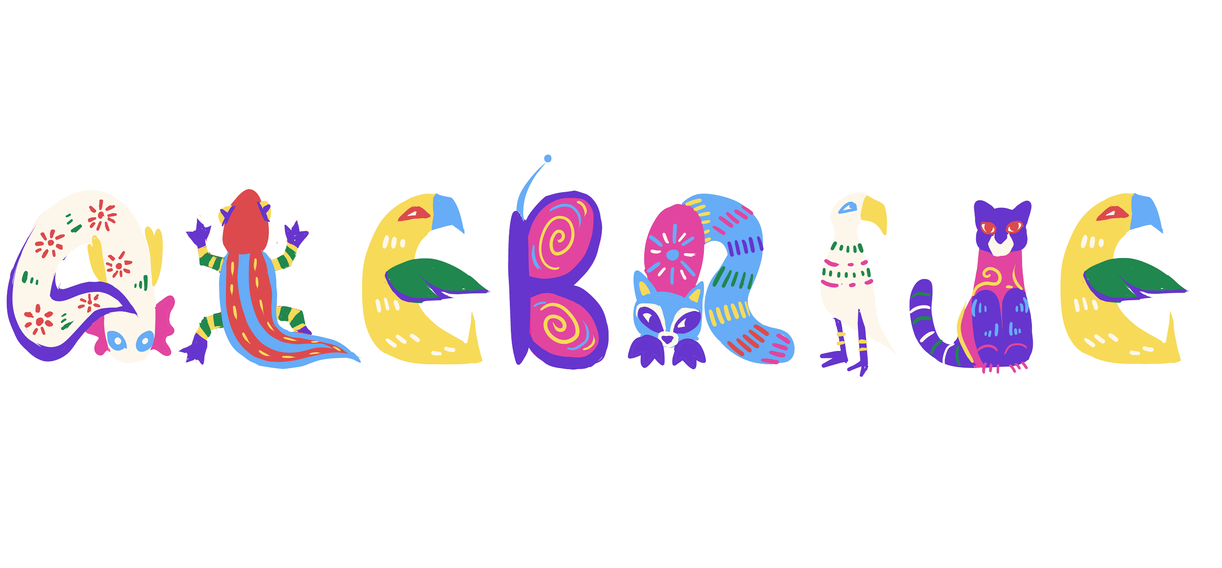 Alebrije Typeface Animation — Orquidea Campbell-Espinoza