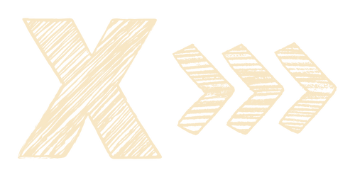 X Arrows Right