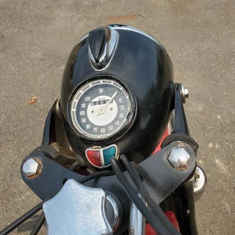 Lot Listing #186 1956 BMW R60-2 Motorcycle — Lucky Collector Car Auctions