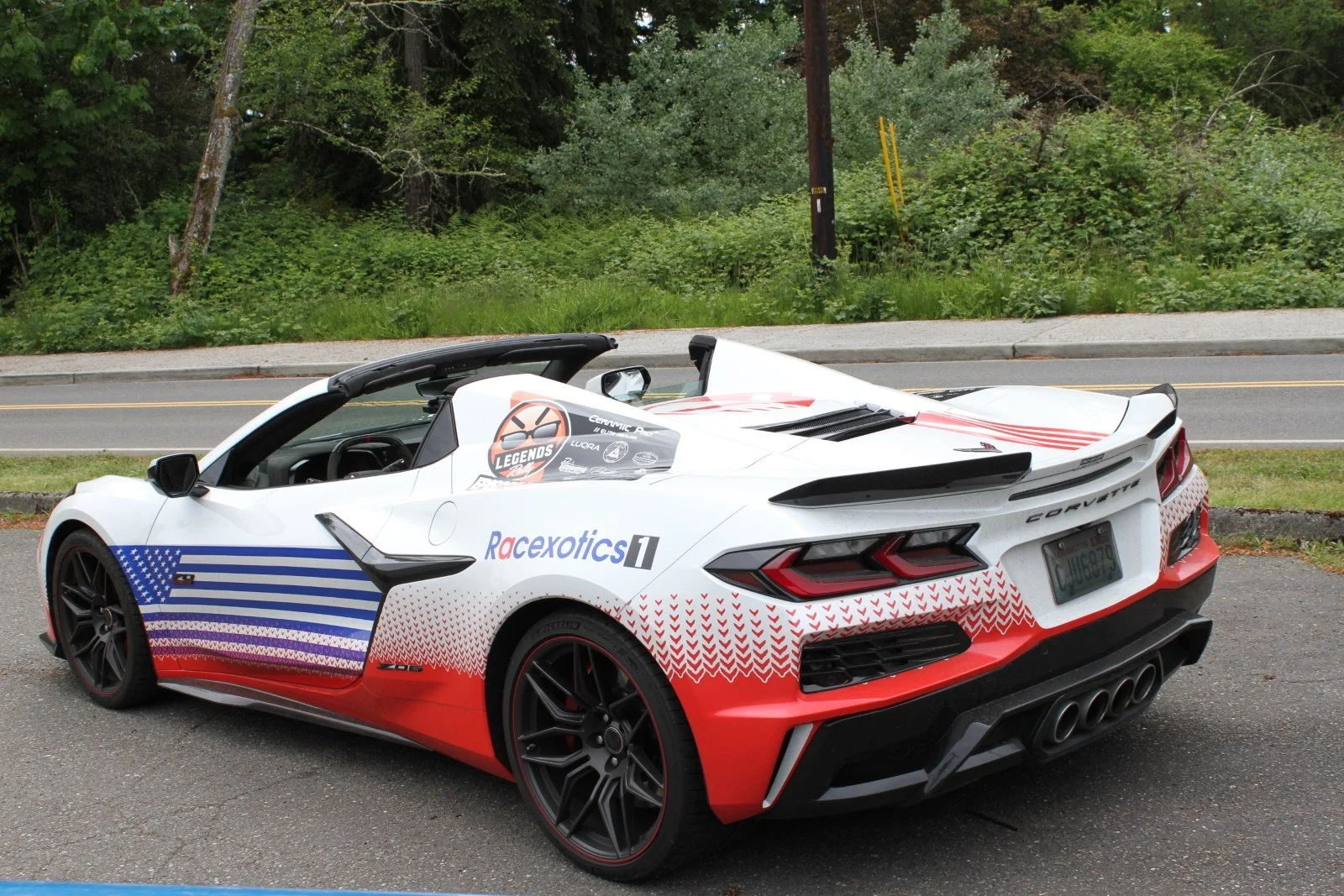 Lot #121 - 2023 Chevy Corvette C8 Z07 70th Anniversary Edition — Lucky ...