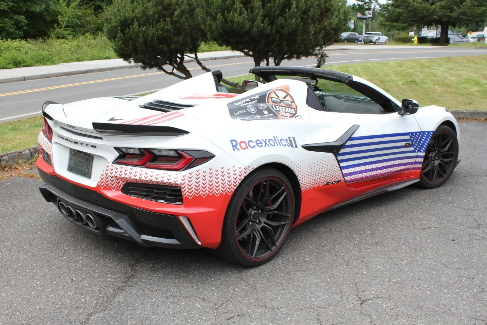 Lot #121 - 2023 Chevy Corvette C8 Z07 70th Anniversary Edition — Lucky ...