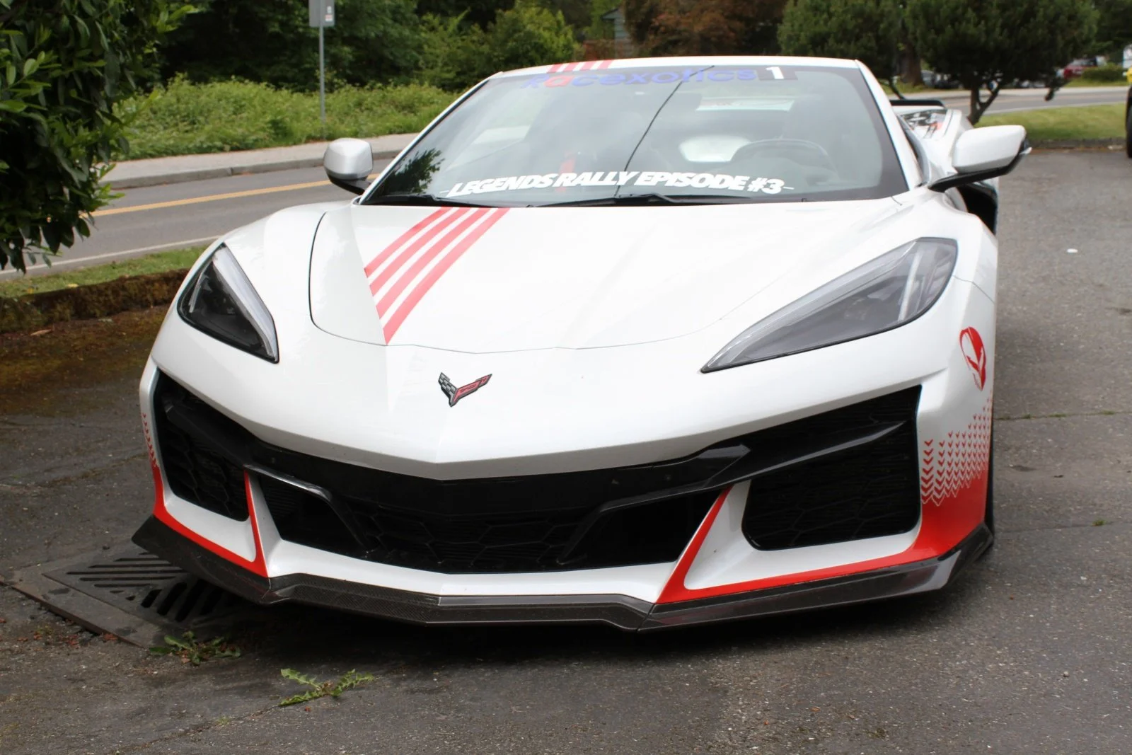 Lot #121 - 2023 Chevy Corvette C8 Z07 70th Anniversary Edition — Lucky ...