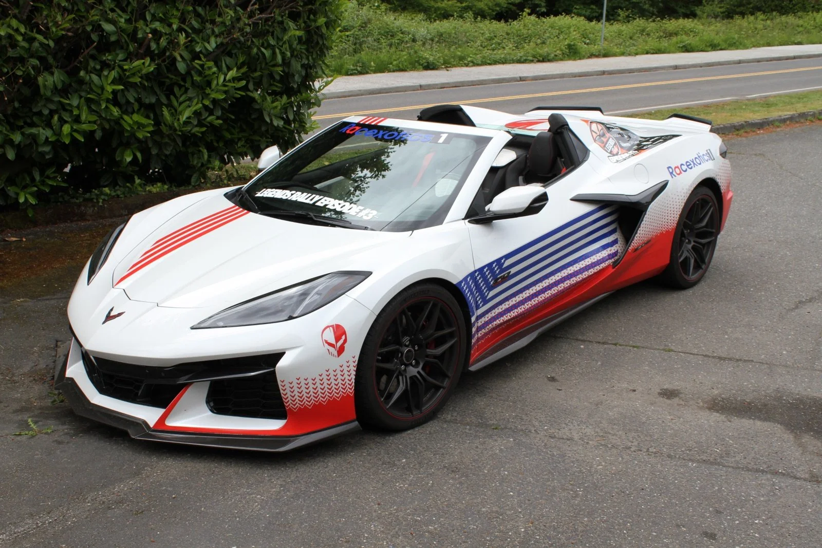 Lot #121 - 2023 Chevy Corvette C8 Z07 70th Anniversary Edition — Lucky ...